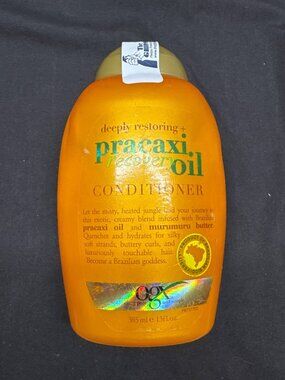 OGX Deeply Restoring + Pracaxi Recovery Oil Conditioner Sulfate-Free 385ml Bottl
